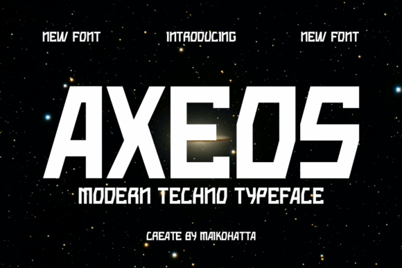 Axeos Font: Testing a Futuristic Typeface in Web Design