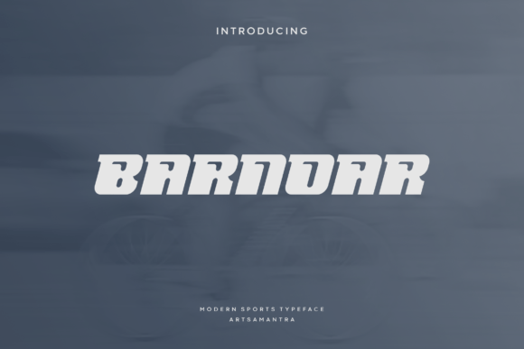Barnoar Font: Adding Speed to Digital Layouts