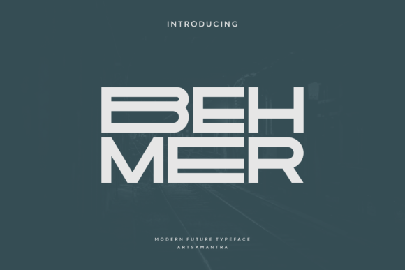 Behmer Font: Bold Display Typography for Digital Campaigns