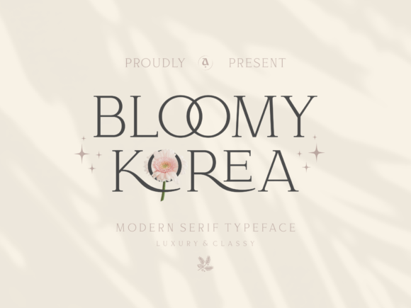 Bloomy Korea Font: Elevate Digital Campaigns