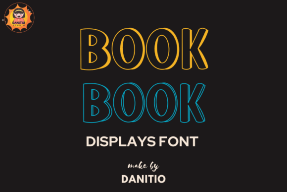 Book Book Font: Cute Display Typography for Web Design