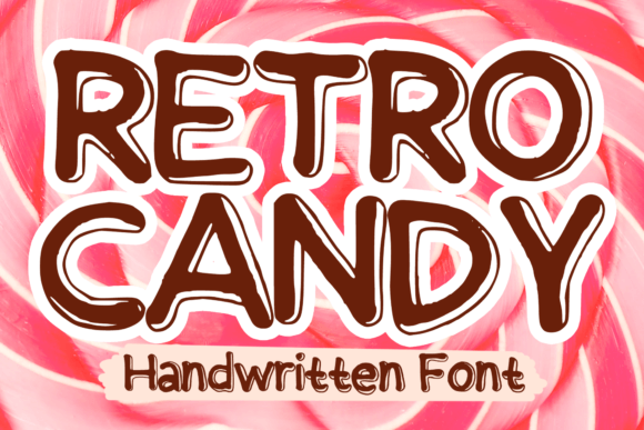 Bring Charm to Your Creations with Retro Candy Font