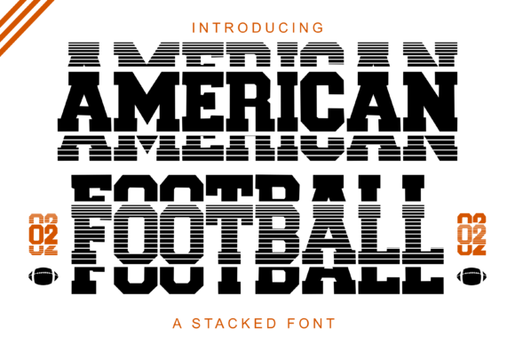 Creating a Friendly Brand with American Football 02 Font