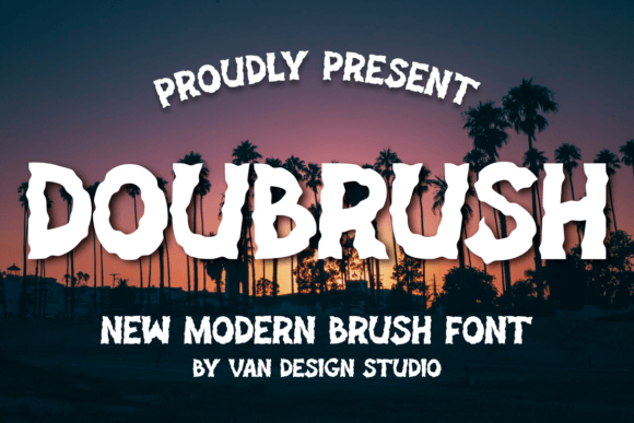 Discovering Doubrush: A Versatile Display Font for Editorial Design