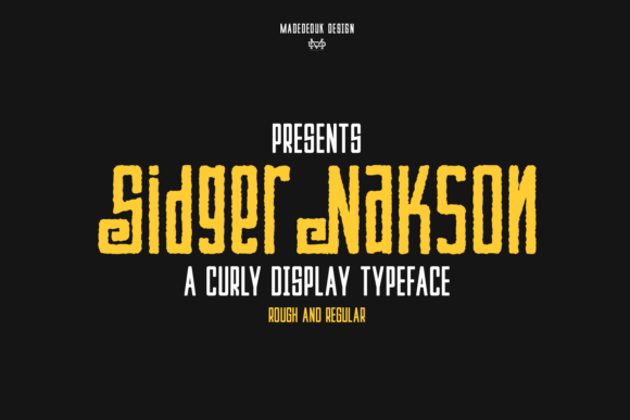 Enhance Your Web Design with Sidger Nakson Font