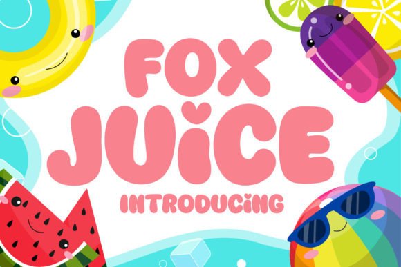 Fox Juice: A Bold and Playful Display Font