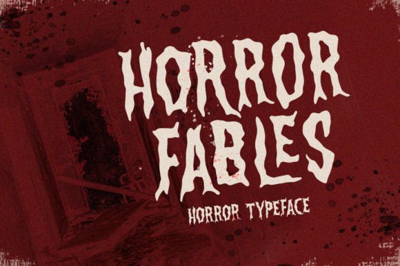 Horror Fables: A Chilling Display Typeface for Bold Branding