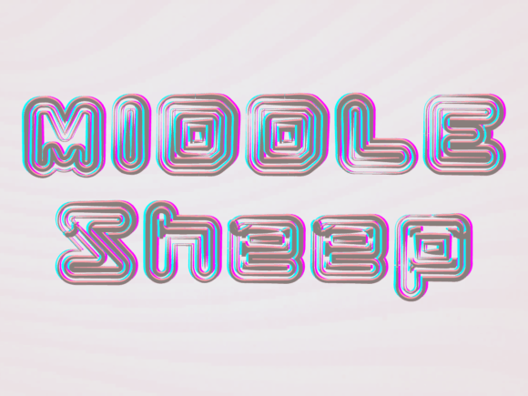 Middle Sheep Font: Distinctive Display Type for Crafters