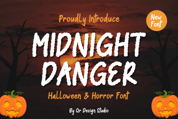 Midnight Danger: The Perfect Font for Spooky and Unique Branding