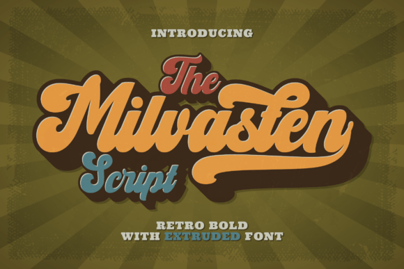 Milvasten Font: Adding Retro Warmth to Editorial Design