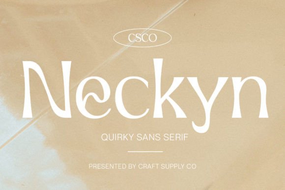 Neckyn Font: Quirky Sans Serif for Web Design