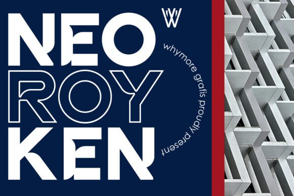 Neo Royken: A Bold and Energetic Typeface