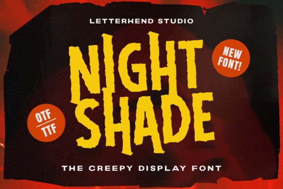 Night Side Font: Editorial Mood and Display Typography
