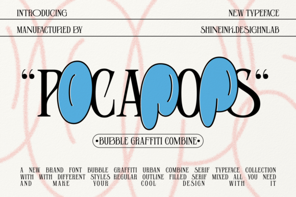 Pocapops Font: Adding Urban Grace to Editorial Design