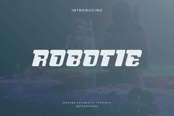 Robotie Font: A Futuristic Typeface for Modern Branding