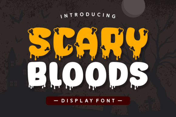 Scary Bloods: A Spine-Chilling Font for Bold Web Designs