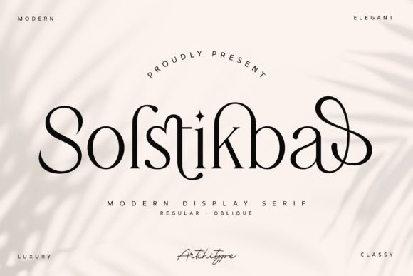 Solstikba Font Review: A Display Serif for Campaigns