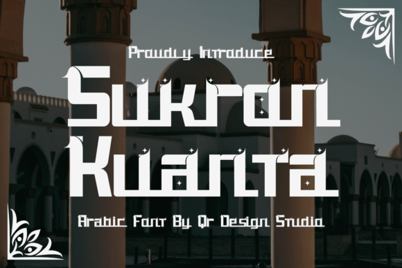 Sukron Kuanta Font: Whimsical Display Type for Digital Ads