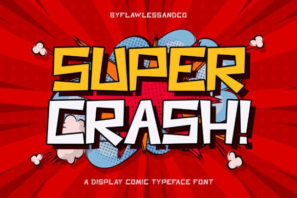 Super Crash: A Magical Display Font for Creative Branding