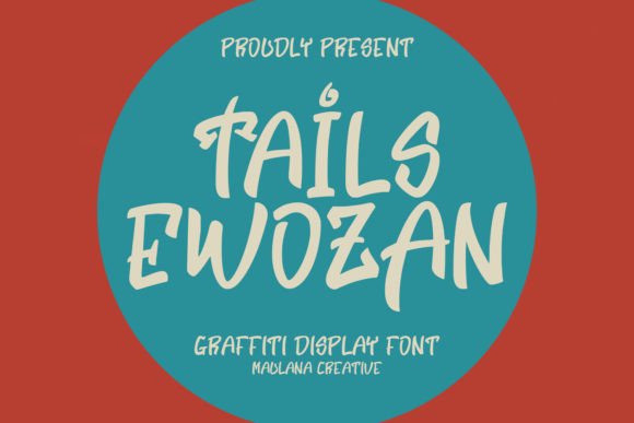 Tails Ewozan: A Dynamic Font for Bold Visuals