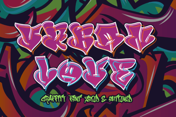 Urban Love: A Bold Graffiti Font for Eye-Catching Campaigns